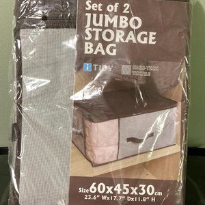 Jumbo Storage Bags (set of 2)